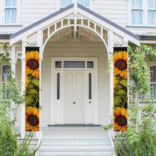 2 Stück Frühling Sommer Willkommen Veranda Banner hängende Flagge Veranda Schild für Haustür Wand Veranda Banner Sonne Blume Willkommen Tür hängende Banner Wand Hintergrund Urlaub Dekoration 2 Stück Frühling Sommer Willkommen Veranda Banner hängende Flagge Veranda Schild für Haustür Wand Veranda Banner Sonne Blume Willkommen Tür hängende Banner Wand Hintergrund Urlaub Dekoration von PPTHSNVB