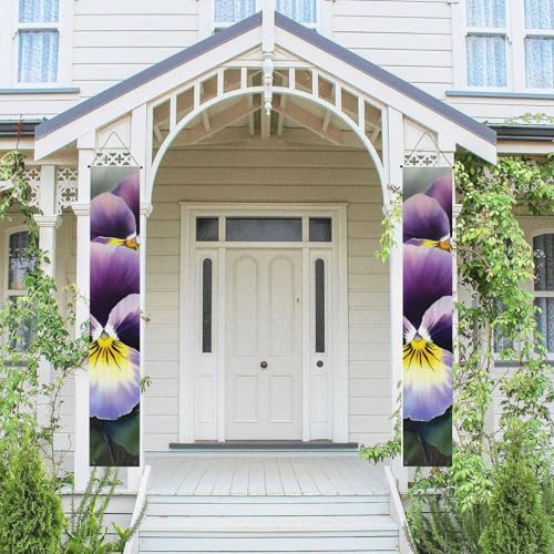 2 Stück Frühling Sommer Willkommen Veranda Banner hängende Flagge Veranda Schild für Haustür Wand Veranda Banner Stiefmütterchen Perfektion Willkommen Tür hängende Banner Wand Hintergrund Urlaub 2 Stück Frühling Sommer Willkommen Veranda Banner hängende Flagge Veranda Schild für Haustür Wand Veranda Banner Stiefmütterchen Perfektion Willkommen Tür hängende Banner Wand Hintergrund Urlaub von PPTHSNVB