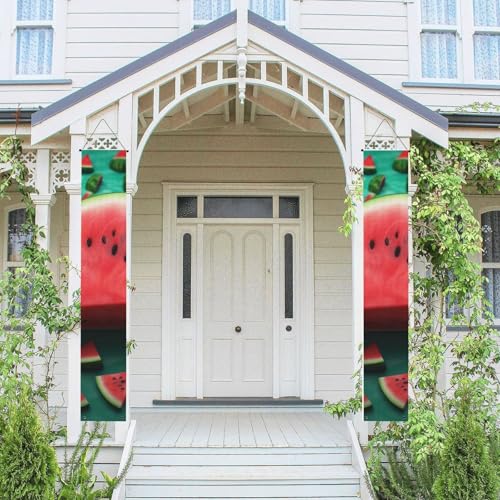 2 Stück Frühling Sommer Willkommen Veranda Banner hängende Flagge Veranda Schild für Haustür Wand Veranda Banner Traum Wassermelone Willkommen Tür hängende Banner Wand Hintergrund Urlaub Dekoration 2 Stück Frühling Sommer Willkommen Veranda Banner hängende Flagge Veranda Schild für Haustür Wand Veranda Banner Traum Wassermelone Willkommen Tür hängende Banner Wand Hintergrund Urlaub Dekoration von PPTHSNVB