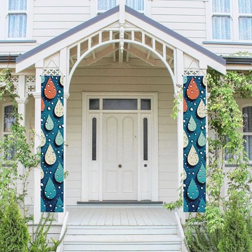 2 Stück Frühling Sommer Willkommen Veranda Banner hängende Flagge Veranda Schild für Haustür Wand Veranda Banner Wassertropfen Punkte Willkommen Tür hängende Banner Wand Hintergrund Urlaub Dekoration 2 Stück Frühling Sommer Willkommen Veranda Banner hängende Flagge Veranda Schild für Haustür Wand Veranda Banner Wassertropfen Punkte Willkommen Tür hängende Banner Wand Hintergrund Urlaub Dekoration von PPTHSNVB