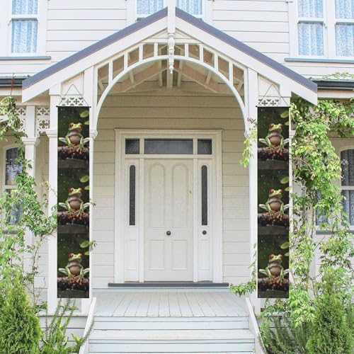 2 Stück Frühling-Sommer-Willkommensbanner zum Aufhängen, Flagge, Veranda-Schild für Haustür, Wand, Veranda, Banner, Frieden, Baum, Frosch, Willkommensbanner, Wandhintergrund, Urlaubsdekoration 2 Stück Frühling-Sommer-Willkommensbanner zum Aufhängen, Flagge, Veranda-Schild für Haustür, Wand, Veranda, Banner, Frieden, Baum, Frosch, Willkommensbanner, Wandhintergrund, Urlaubsdekoration von PPTHSNVB