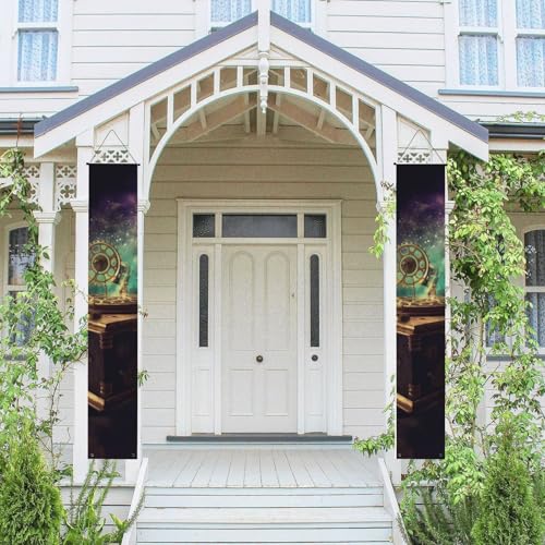 2 Stück Frühling-Sommer-Willkommensbanner zum Aufhängen, Flagge, Veranda-Schild für Haustür, Wand, Veranda, Banner, Traumspieluhr, Willkommens-Tür-Banner, Wandhintergrund, Urlaubsdekoration 2 Stück Frühling-Sommer-Willkommensbanner zum Aufhängen, Flagge, Veranda-Schild für Haustür, Wand, Veranda, Banner, Traumspieluhr, Willkommens-Tür-Banner, Wandhintergrund, Urlaubsdekoration von PPTHSNVB