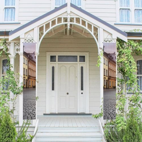 2 Stück Frühling-Sommer-Willkommensbanner zum Aufhängen, Flagge, Veranda-Schild für Haustür, Wand, Veranda, Banner Polens historisches Zentrum, Straße, Willkommensbanner, Wandhintergrund 2 Stück Frühling-Sommer-Willkommensbanner zum Aufhängen, Flagge, Veranda-Schild für Haustür, Wand, Veranda, Banner Polens historisches Zentrum, Straße, Willkommensbanner, Wandhintergrund von PPTHSNVB