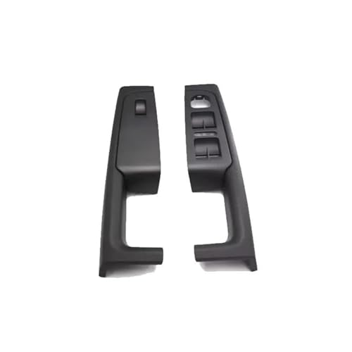 Auto Innen Tür Griff Armlehne Rahmen Switch Control Panel Trim Für Skoda Für Superb 2008-2013(Black front) von PPXDM