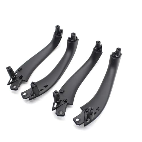 Auto-Innenraum Vorne Hinten Türgriff Pull Griff Panel Abdeckung Trim Für BMW X3 X4 G01F97 F98 2018-2022(Black 4PCS) von PPXDM
