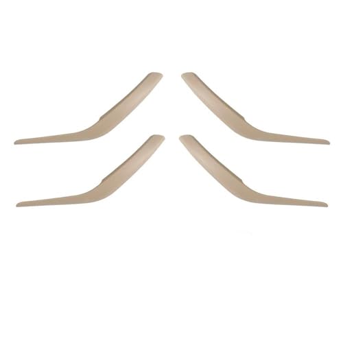 Auto Innentür Armlehne Panel Griff Pull Trim Abdeckung Zubehör Für BMW E84 X1 2009-2016(Beige 1 Set) von PPXDM