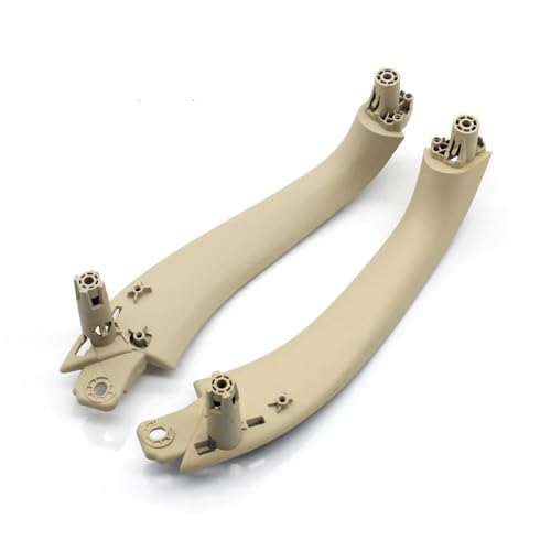 Auto Vorne Hinten Innen Türgriff Pull Griff Panel Abdeckung Für BMW X3 X4 G01G02 F98 2018-2022(Beige Inside 2PCS) von PPXDM