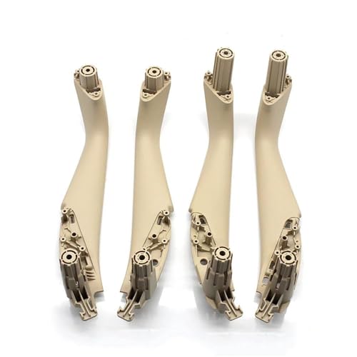 PPXDM Autotürgriffe Innengriffabdeckung Trim Ersatz Für BMW 5 Series M5 G30 G31 F90 2017-2021(Beige 4pcs Set) von PPXDM