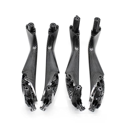 PPXDM Autotürgriffe Innengriffabdeckung Trim Ersatz Für BMW 5 Series M5 G30 G31 F90 2017-2021(Carbon 4pcs Set) von PPXDM