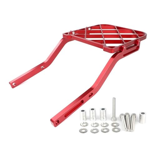 PPXDM Gepäckträgerhalterung Motorrad-Rack-Trägerhalterung Rückenlehnen-Regalhalter Gepäckhalterhalterung Für Grom 125 MSX125 2022 2023 2024 2025(Type A) von PPXDM