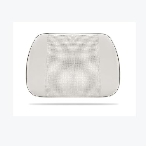 PQBATED Auto Lendenstütze Kissen, für Lexus RX Plug-in Hybrid 2025 Komfortabel Atmungsaktiv Sitze Lumbar Support Pillows, Car Zubehör,F-White von PQBATED
