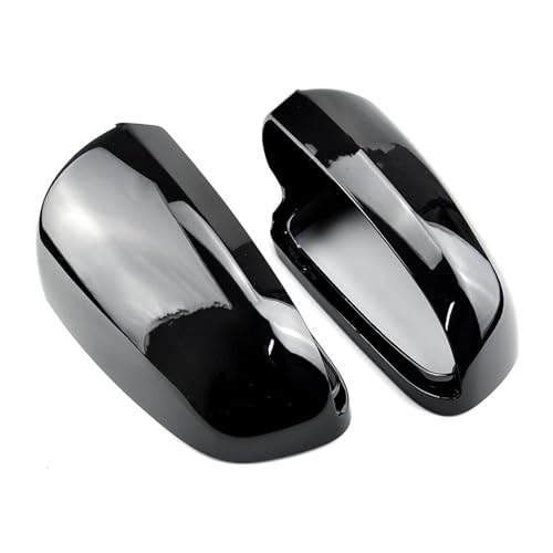 PQCORBE Für A-UDI A4 B6 B7 A6 C6 2003 2004 2005 2006 2007 S4 S Line Spiegelabdeckung Rückspiegelkappe Seitlicher Rückspiegelschutz(Schwarz) von PQCORBE