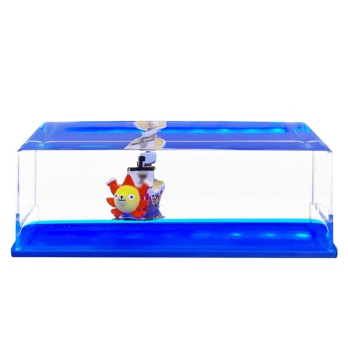 PQKL-party Kreuzfahrtschiff Fluid Drift Flasche, Unsinkbares Schiff In Einer Box One Piece Schiff Kreuzfahrtschiff Spielzeug,One Piece – Tausend Sunny Schiff Collection Tischdekoration Auto Vitrinen von PQKL-party