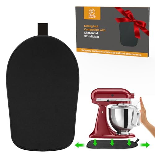 Mixer Gleitmatte Kompatibel mit Kitchen Aid 4.5 & 5 Quart Standmixer, Gleitmatte Kompatibel mit 4.5 & 5Qt Kitchen Aid Mixer Zubehör von PQPO