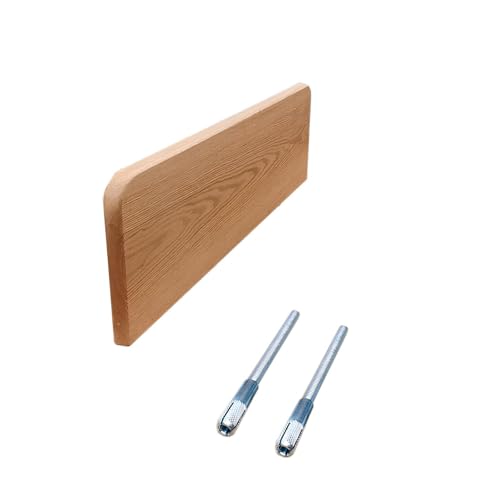 PQPQLI Wandregal Mit Abgerundeten Ecken Eiche Wandboard Schweberegal Für Bücher Starke Tragfähigkeit Projektor Regal Regal Vitrine, Pflanzentopfhalter, Organizer(60 * 20cm) von PQPQLI
