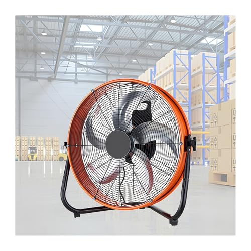 Standventilator Luftzirkulatoren, Windmaschine 160 Watt,hoher Luftdurchsatz, 130° Neigungsverstellung, 3 Geschwindigkeitsstufen, Für Schlafzimmer, Büro, Wohnung, Terrasse(20in) von PQPQLI