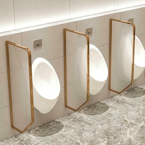 PQVMZQEMQ An der Wand montierter Urinal-Sichtschutz, moderner Trennwandteiler für öffentliche Geschäftstoiletten für mehr Privatsphäre von PQVMZQEMQ