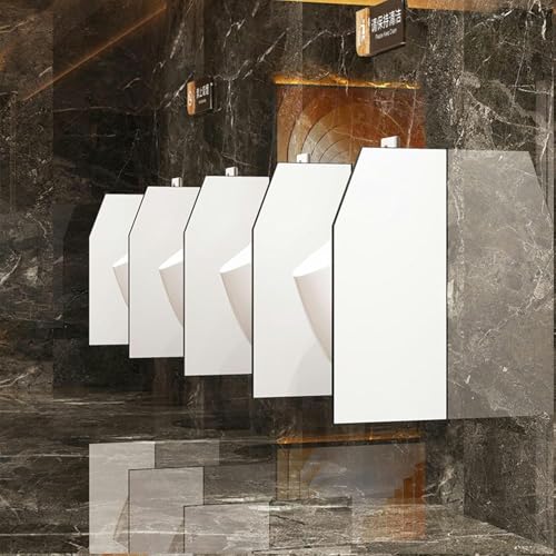 PQVMZQEMQ Urinal-Schallschutz, Urinal-Trennwand aus Edelstahl für mehr Privatsphäre in öffentlichen Toiletten, ideal für Schulen, Krankenhäuser und Unternehmen von PQVMZQEMQ