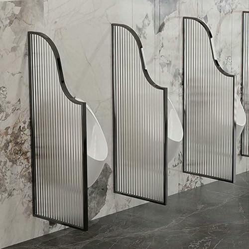PQVMZQEMQ Urinal-Sichtschutzwand, langlebige Trennwand für Herrentoiletten für verbesserte Hygiene und Privatsphäre in öffentlichen Räumen wie Schulen und Einkaufszentren von PQVMZQEMQ