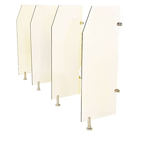 PQVMZQEMQ Urinal-Trennwand, wandmontierte Toiletten-Schallwand für öffentliche Badezimmer, Sichtschutzlösung von PQVMZQEMQ