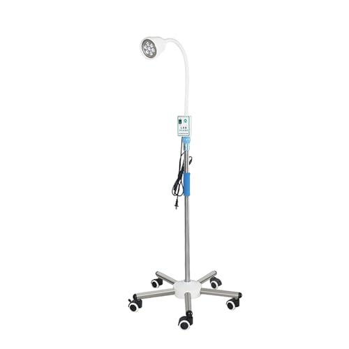 Medizinische Lichtlampe, Chirurgische Untersuchungslampe, Um 360° Drehbare Bodenständerlampe, Untersuchungslampe mit Rollsockel Medizinische Lichtlampe, Chirurgische Untersuchungslampe, Um 360° Drehbare Bodenständerlampe, Untersuchungslampe mit Rollsockel von PQXQZ