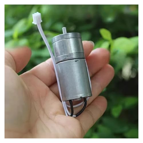 PQYSMVVG 25mm Full Metal Gearbox Gear Reducer Electronic Starter DC 1.5V-7.4V 5V 130RPM Slow Speed 370 Carbon Brush von PQYSMVVG