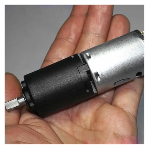 PQYSMVVG 28MM Dual Output Shaft 385 Electronic Starter Planetary Gear Electronic Starter DC 12-24V 18-100RPM Low Speed High Torque 3-Stage von PQYSMVVG