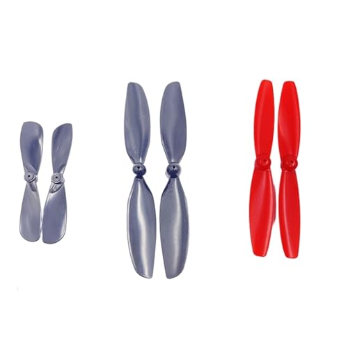PQYSMVVG 2pcs CW+CCW Drone UAV Propeller Fan Blade Fit 1.2mm Aperture Shaft for 612 615 716 720 816 8520 1020 von PQYSMVVG