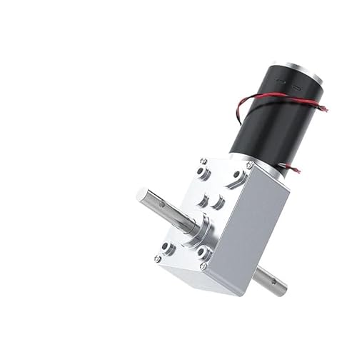 PQYSMVVG Bracket 12V 12RPM 5840-31ZY Dual Shaft DC Electronic Starter High Torque 70KG.cm All Metal Gear D Shaft Worm Gear von PQYSMVVG