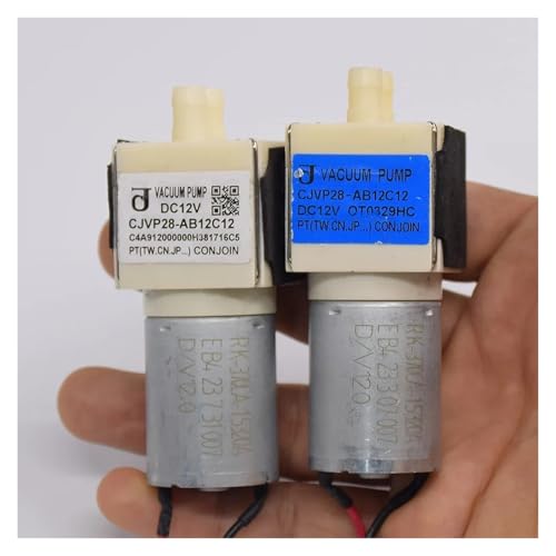 PQYSMVVG CJVP28 28mm Small Vacuum Pump -400mmHg DC 6V-12V 370 Electronic Starter Self Priming Suction Water Pump 36mm von PQYSMVVG