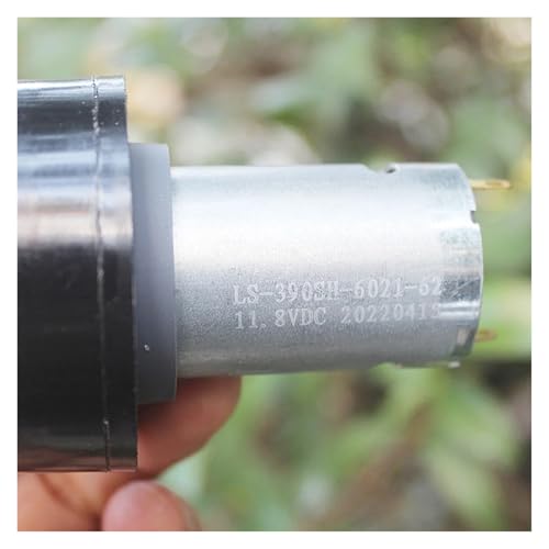 PQYSMVVG DC 7.4V-12V 72W 390 Blade Fan Electronic Starter Double Ball Bearing High Speed Power Turbine Fan DIY Vacuum von PQYSMVVG