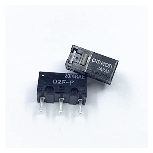 PQYSMVVG Industrielle Schalter 10 Stück Original Maus Mikroschalter D2FC-F-7N 10 m 20 m von D2FC-FK D2F D2F-F D2F-01 D2F-01L D2F-01FL D2F-01F-T D2F-F-3-7 Schalter (Color : D2f-f) von PQYSMVVG