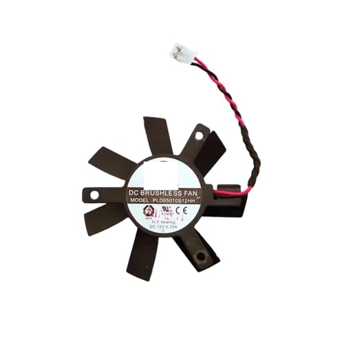 PQYSMVVG Power Logic PLD05010S12HH Server Frameless 45X45X10mm 12V 0.25A 2-pin Card Fan PQYSMVVG Power Logic PLD05010S12HH Server Frameless 45X45X10mm 12V 0.25A 2-pin Card Fan von PQYSMVVG