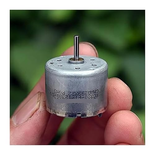 PQYSMVVG RC320-12380 320 DC Electronic Starter Precious Metal Brush DC 6V-9V 7460RPM 10.5mm Shaft Length Silent Low Noise Solar Electronic Starter von PQYSMVVG