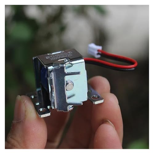 PQYSMVVG SFO-0615S DC 5V-12V Solenoid Electromagnet Plunger Suction Push-Pull Type Solenoid Magnet von PQYSMVVG