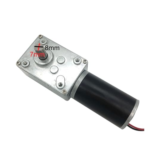 PQYSMVVG Worm Gear Electronic Starter Reversed DC Electronic Starter High Torque 3.4-70kg Self-Lock Package J 12V 5rpm von PQYSMVVG