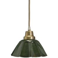 [GEBRAUCHT] Pr Home Hängeleuchte Pendelleuchte Lampe Grün Eisen Stecker ø 17 Cm E27 230 V B-Ware von PR HOME