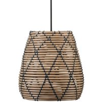 [NEUWERTIG] Pr Home Außenhängeleuchte Lollo Rattanoptik Natur ø 28 Cm Deckenlampe Lampe Spot B-Ware von PR HOME
