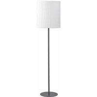[NEUWERTIG] Pr Home Außenstehleuchte Lampe Agnar Dunkelgrau Weiß 156 Cm Textil Metall E27 B-Ware von PR HOME