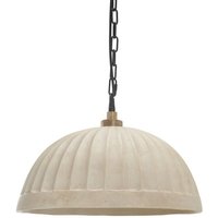 [NEUWERTIG] Pr Home Hängeleuchte Pendelleuchte Haley Lampe Beige Recyclingmaterial ø 43 Cm B-Ware von PR HOME