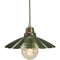 [NEUWERTIG] Pr Home Hängeleuchte Pendelleuchte Lampe Grün Eisen Stecker ø 24 Cm E27 Kabel B-Ware von PR HOME