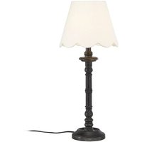 [NEUWERTIG] Pr Home Joy Tischleuchte Tischlampe Tischlicht Leuchte Mit Gebogtem Stoffschirm B-Ware von PR HOME