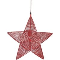 [NEUWERTIG] Pr Home Rigel Dekostern Aus Metall ø 50 Cm Rot Lampe Leuchte Dekorationslampe B-Ware von PR HOME
