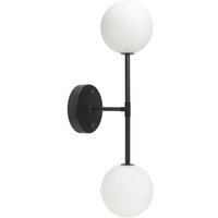 [NEUWERTIG] Pr Home Sigma D Led Wandleuchte Wandleuchte Wandlampe Leuchte 2 Flg Schwarz Opal B-Ware von PR HOME