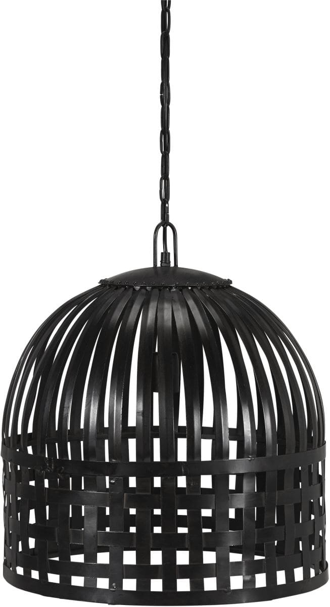 Hochwertige Pendelleuchte im Industiedesign aus Metall schwarz PR Home Sheffield 46cm E27 dimmbar von PR Home