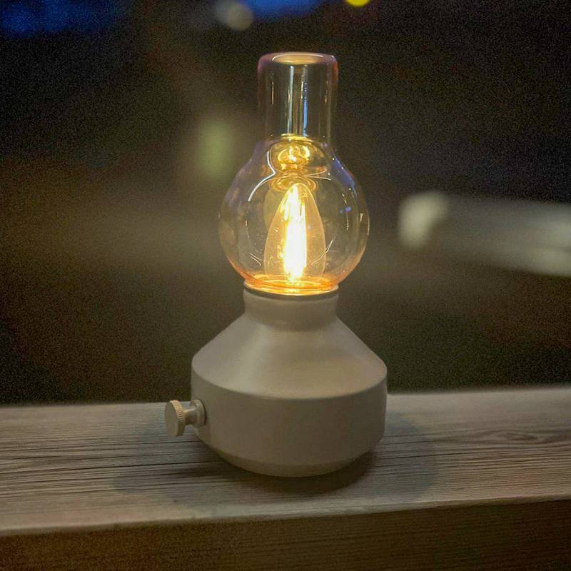 PR Home Akku-LED-Terrassenleuchte Glimt, beige, IP44 21,3 cm von PR Home