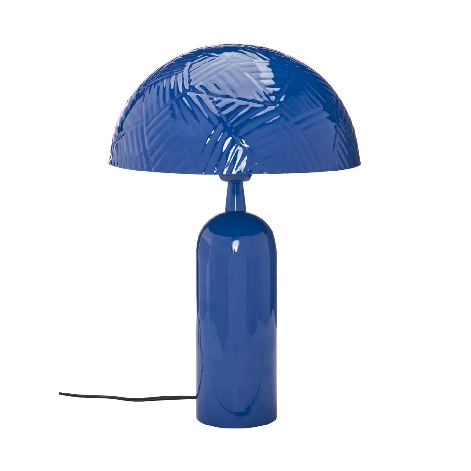 PR Home Carter Tischlampe Blau aus Metall E27 31x45cm von PR Home