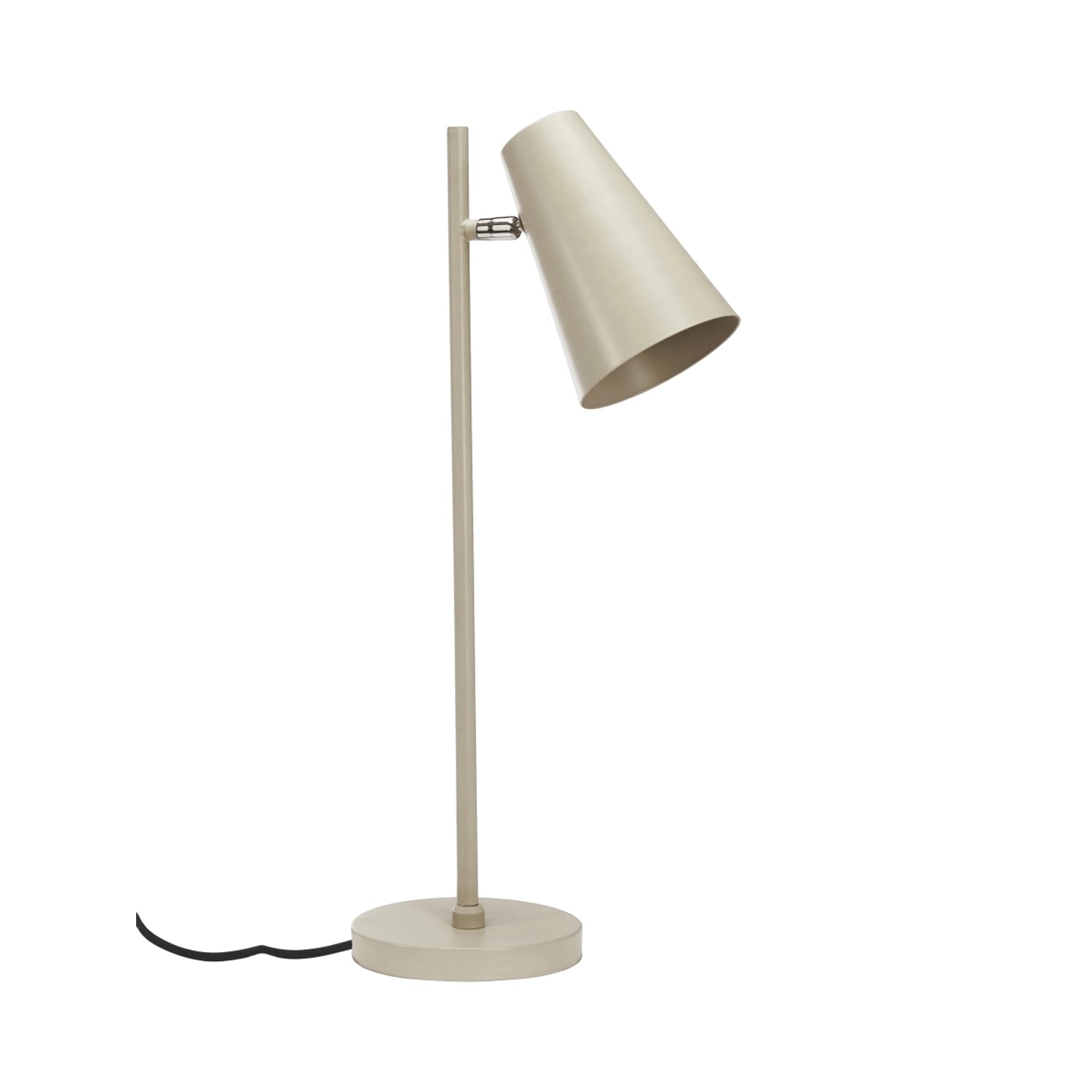 PR Home Cornet Tischlampe Beige 1 Arm E27 64cm mit Schalter am Lampenkopf von PR Home