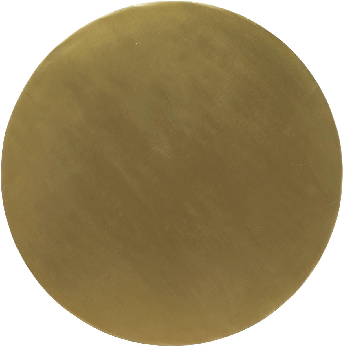 PR Home Fullmoon Wandleuchte in helles gold E14 35cm mit Stecker von PR Home