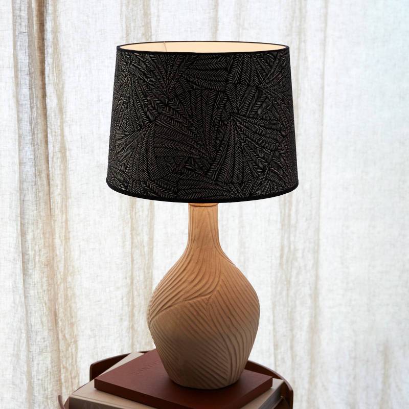 PR Home Hope Tischleuchte Ø 35 cm beige/schwarz von PR Home